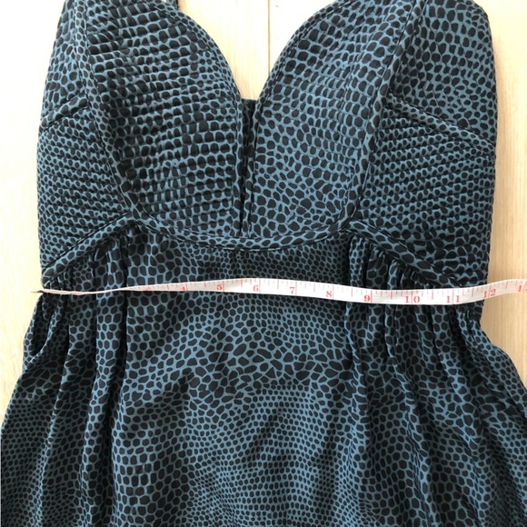 Parker Sweetheart Neckline Silk Fit & Flare Dress Size S - Picture 11 of 12